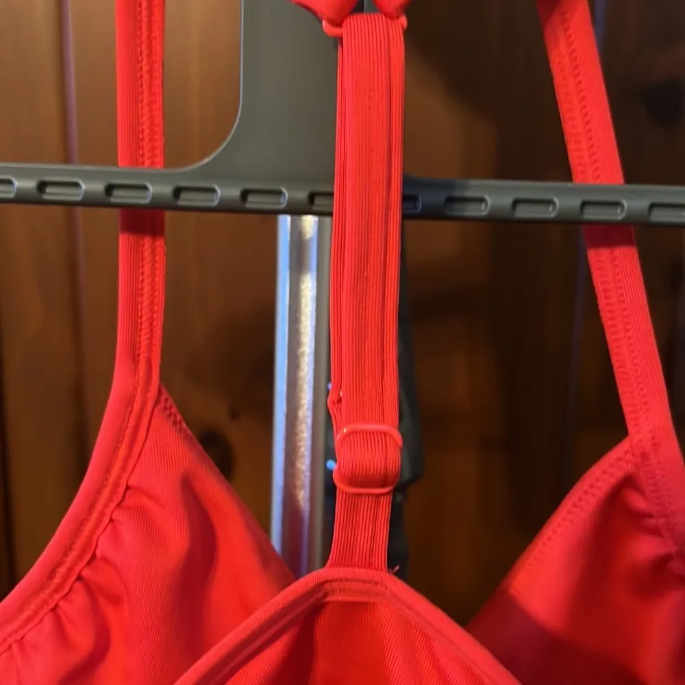 NWOT PINK Victoria’s Secret Red Gym to Swim Wrap Bikini Top & Shorts Size XS - Image 13