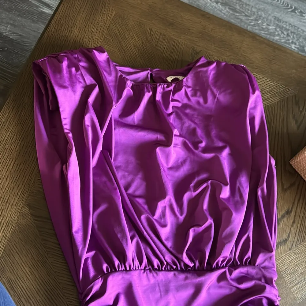 VERONICA BEARD Bora Mini Dress in Dark Violet, Size 2, $448 - Image 7