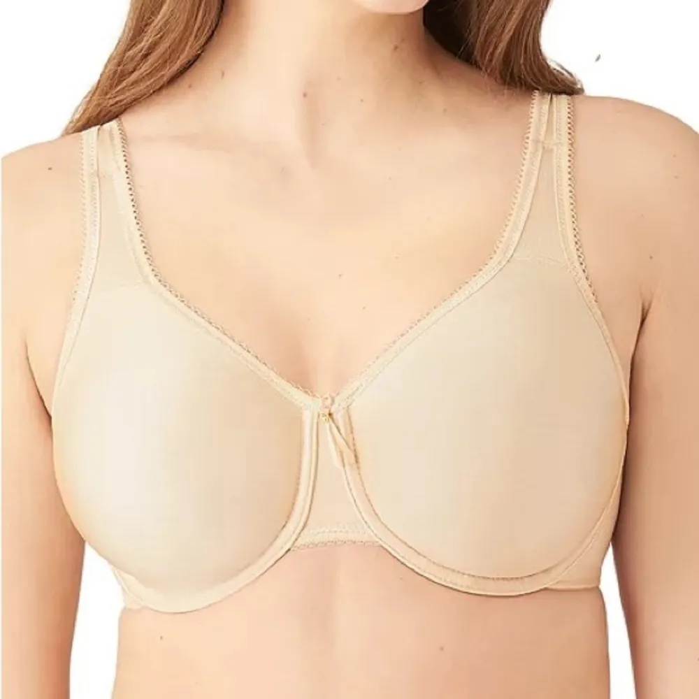 Wacoal  Basic Beauty Full-Figure Underwire Bra 34DD Sand - Image 3