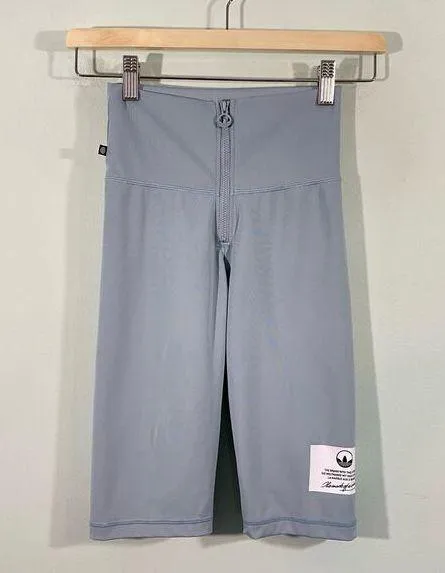 Adidas Originals Women's Light Green Trefoil High Rise Bike Shorts Size XS NWT - Image 1