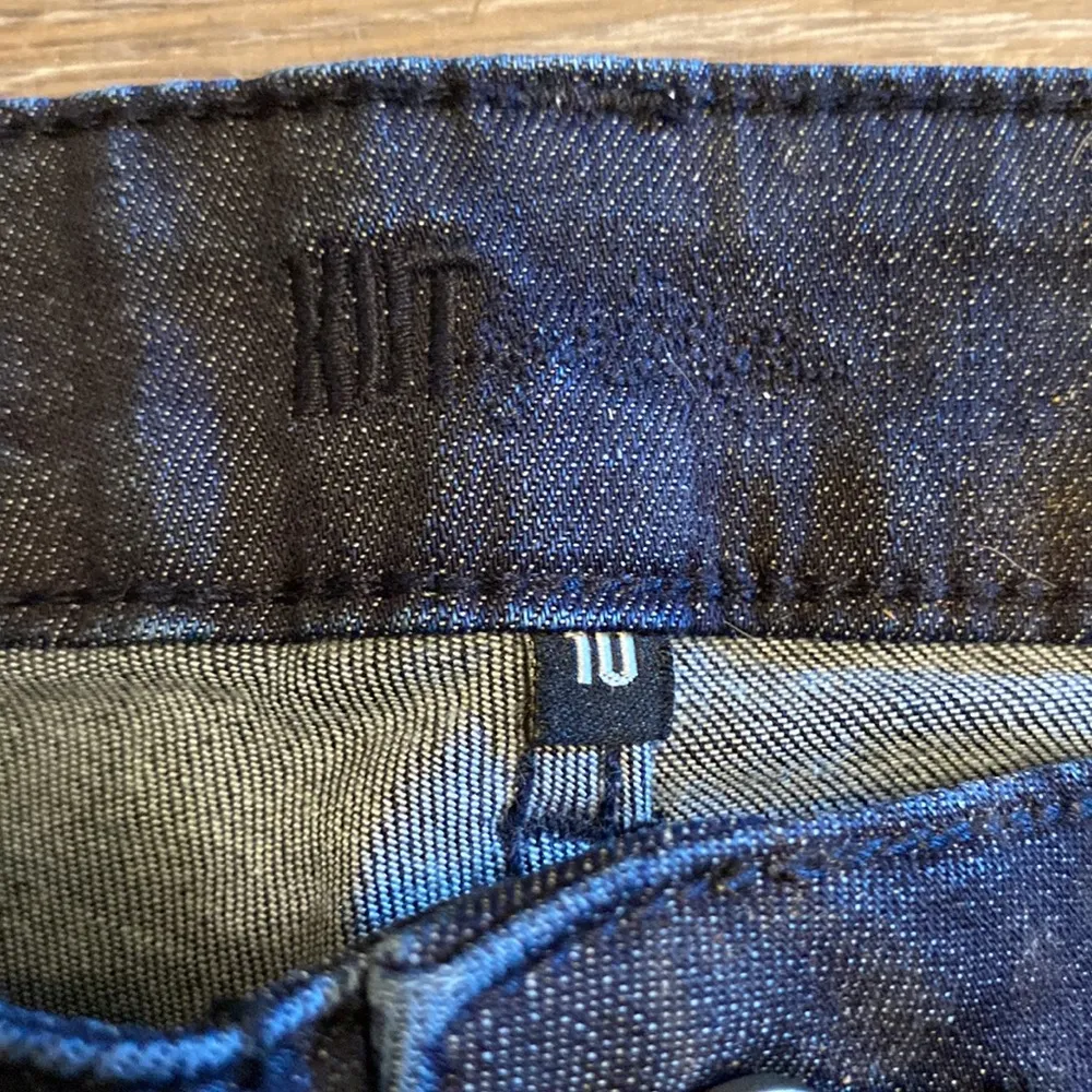 KUT From the Kloth Dark Wash Mía Toothpick Skinny Jeans Size 10 - Image 5