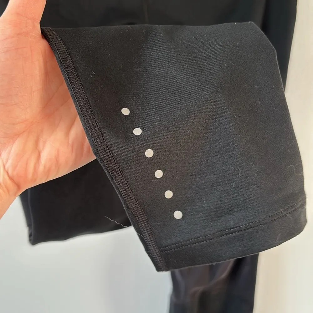 Nike Running Leggings Tight Athletic Athleisure Sz Medium Reflective Full Length - Image 8