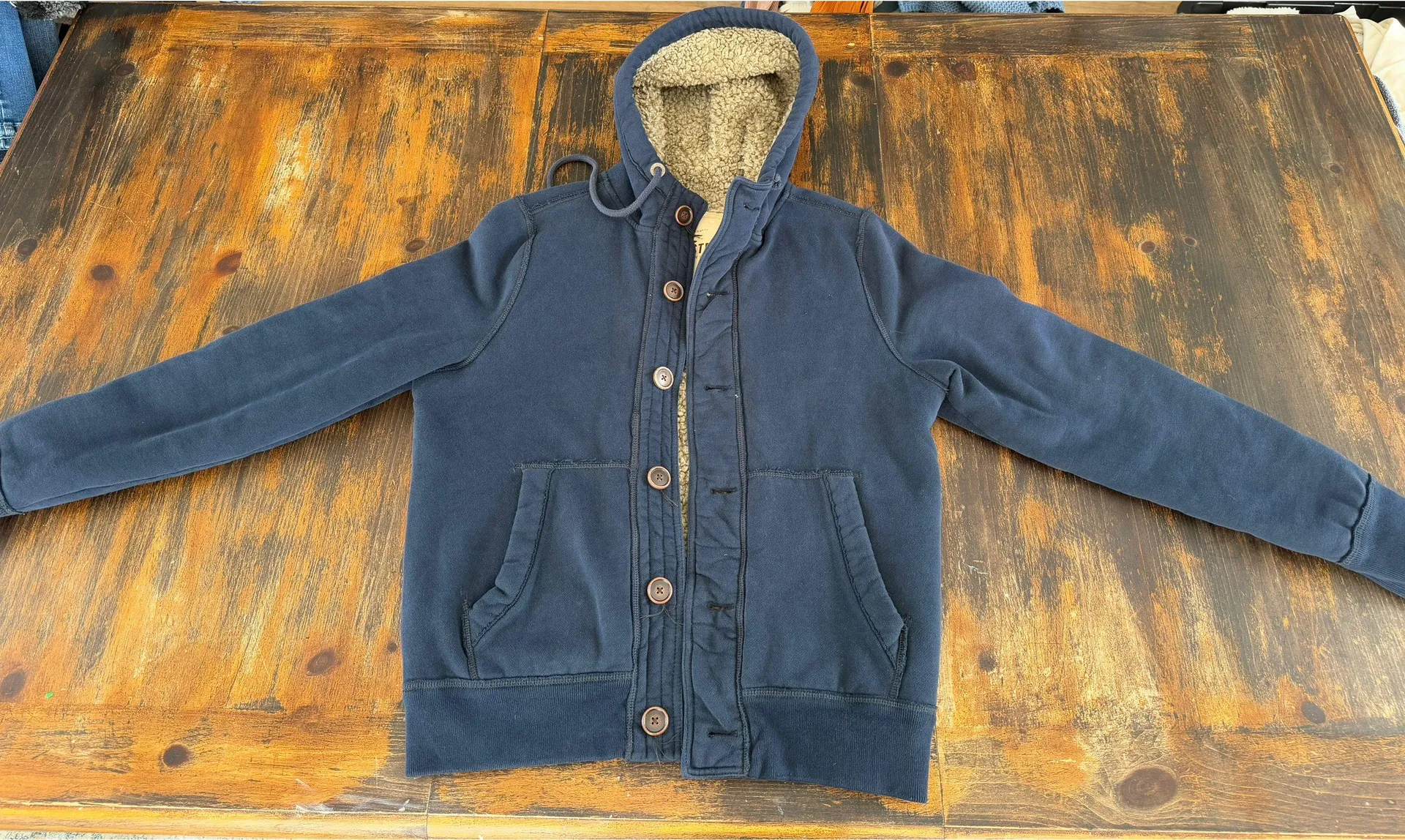 Vintage  Sherpa Lined Coat - Image 2