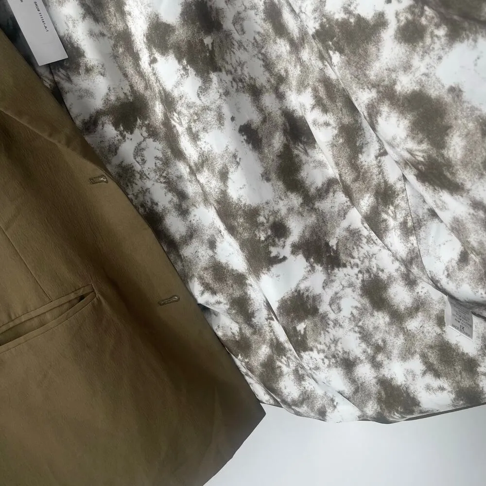 GILLI Blazer Size 1X NWT Olive Green Oversized NWT Plus Curvy Business Office - Image 10