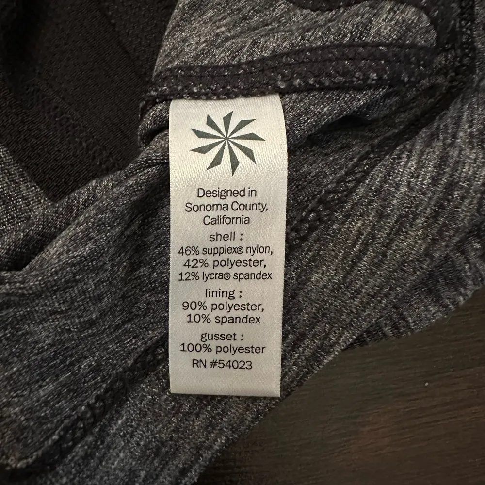 Athleta dark heather gray mini tennis skort size XS - Image 6