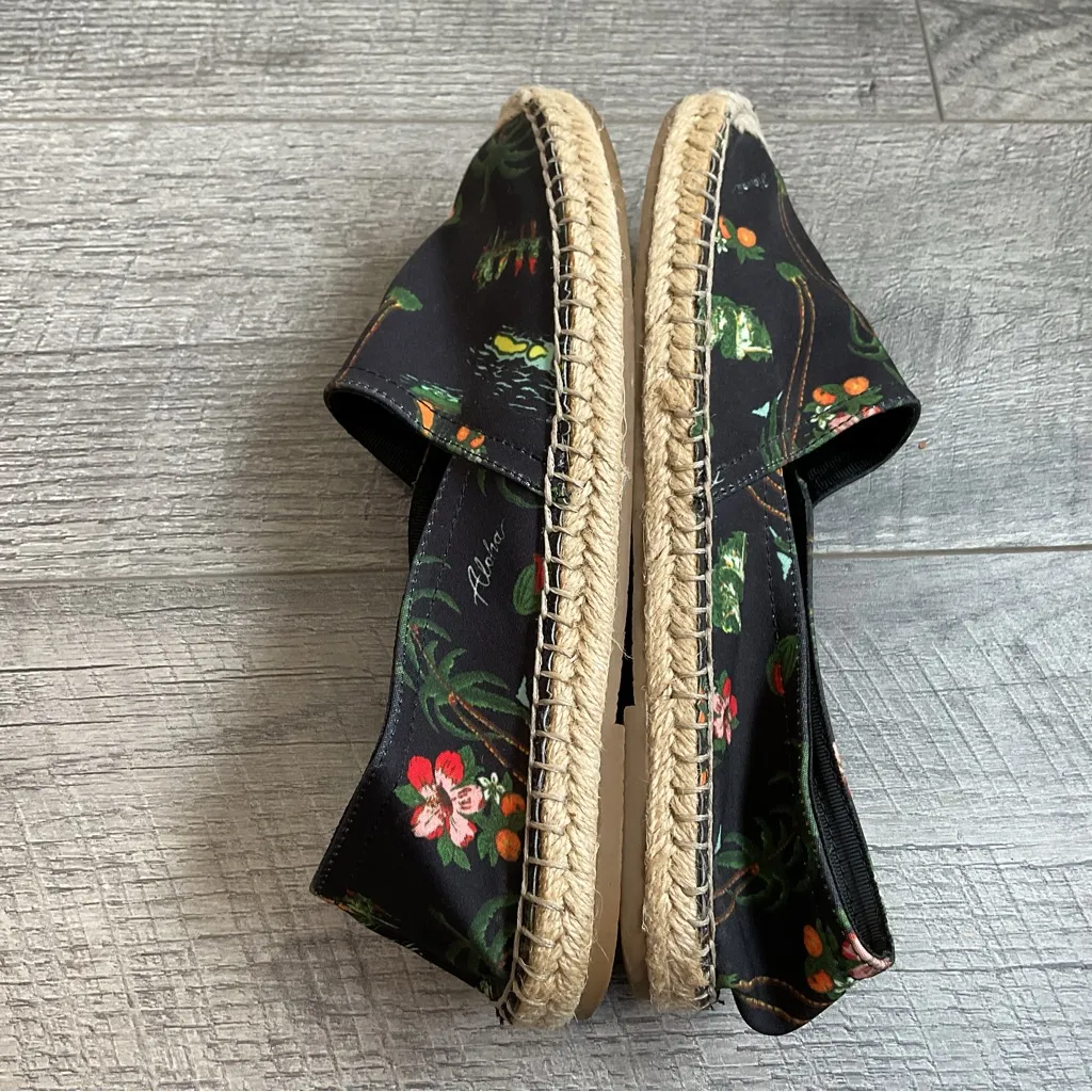 Urban‎ Outfitters Aloha Tropical Espadrilles Size 6 - Image 6