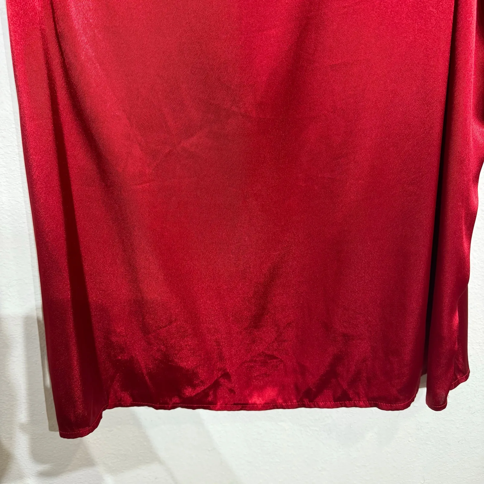 Karen Scott Red Blouse Sz 3X - Image 3