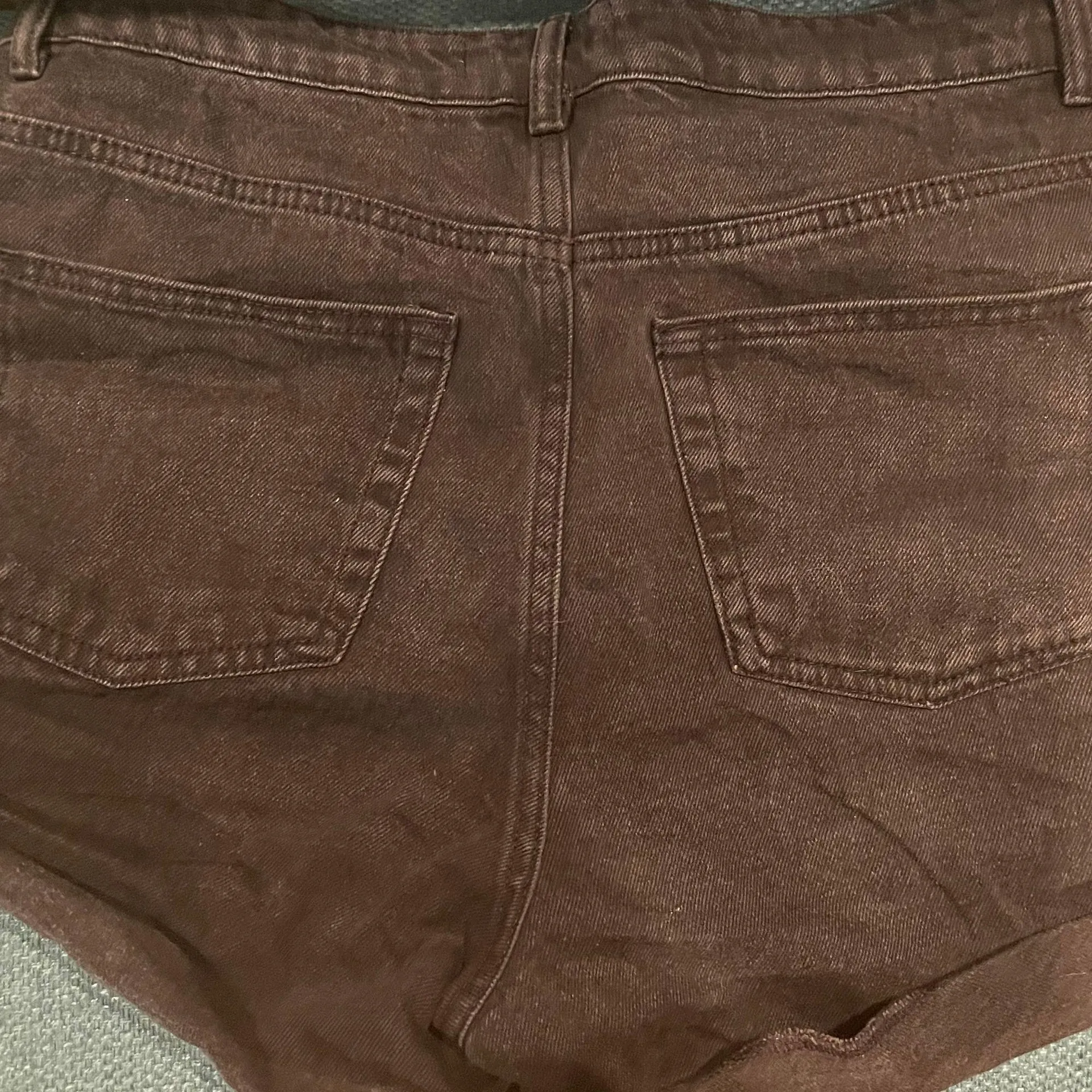 Primark Black Mom Jean Shorts - Image 2