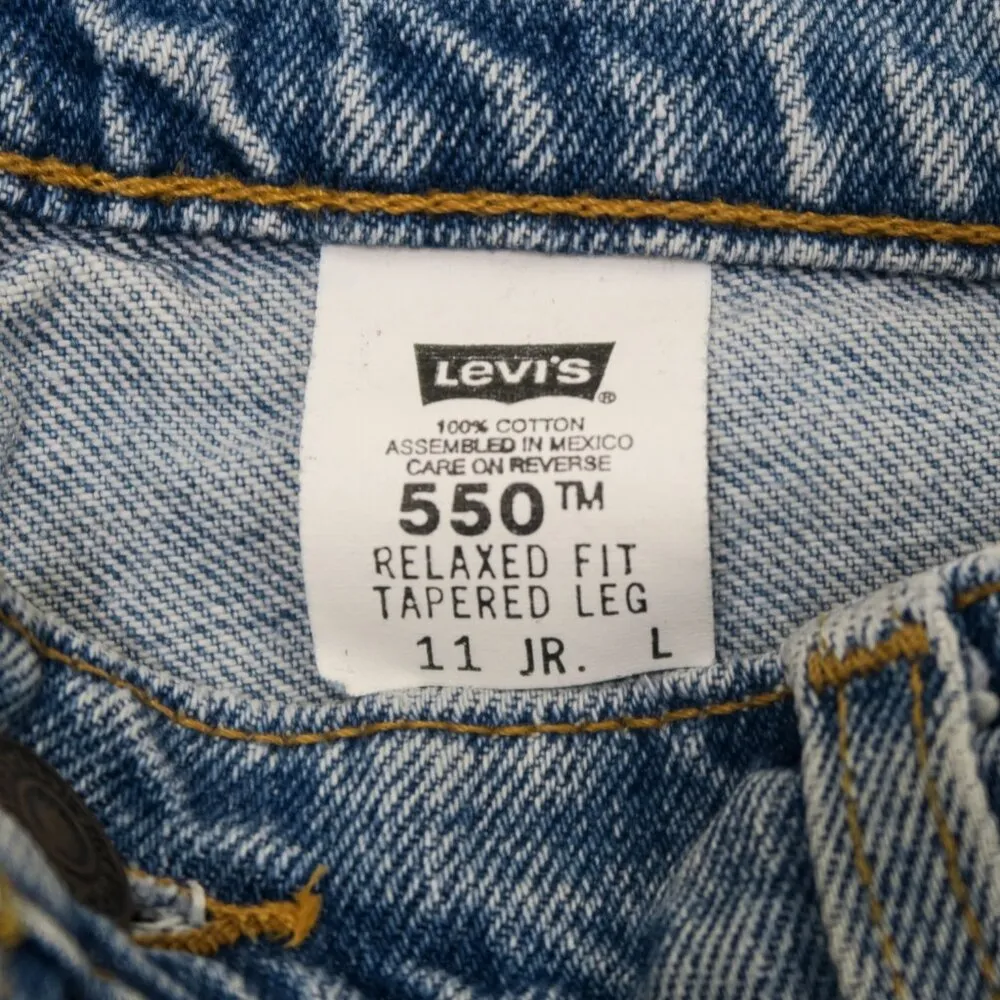 Vintage 90s Levi’s 550  Relaxed Fit Tapered Leg Mom Jeans - Image 7