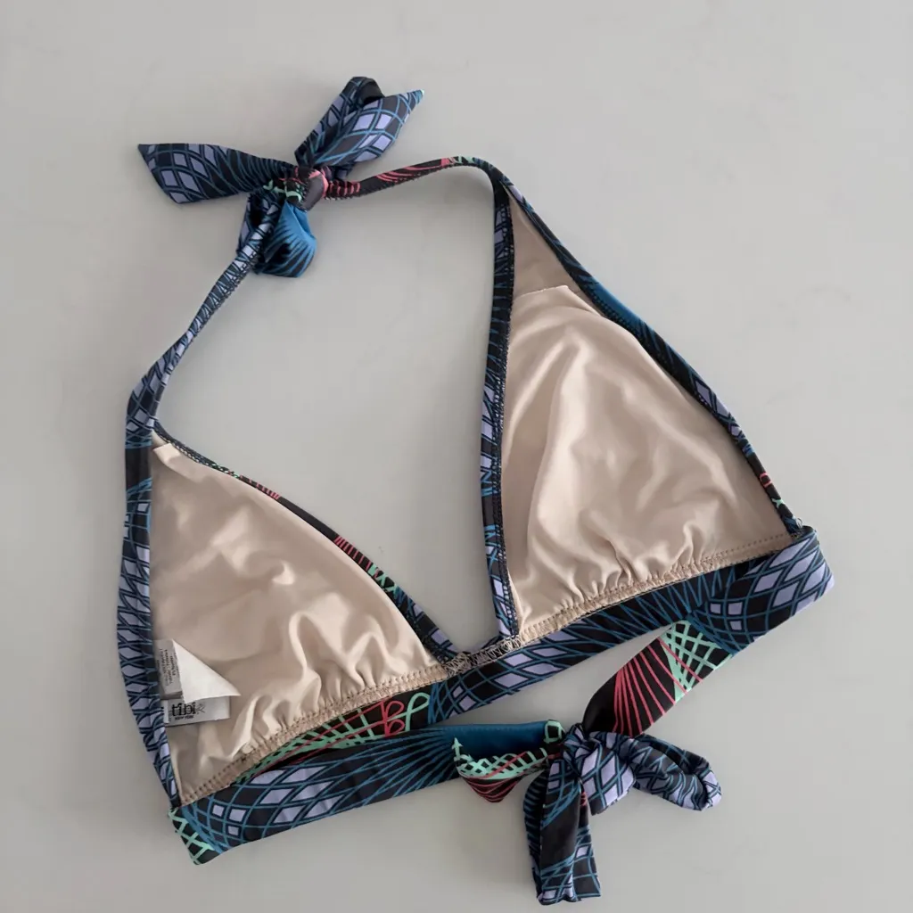 Tibi Multicolor Bikini Size Medium - Image 3