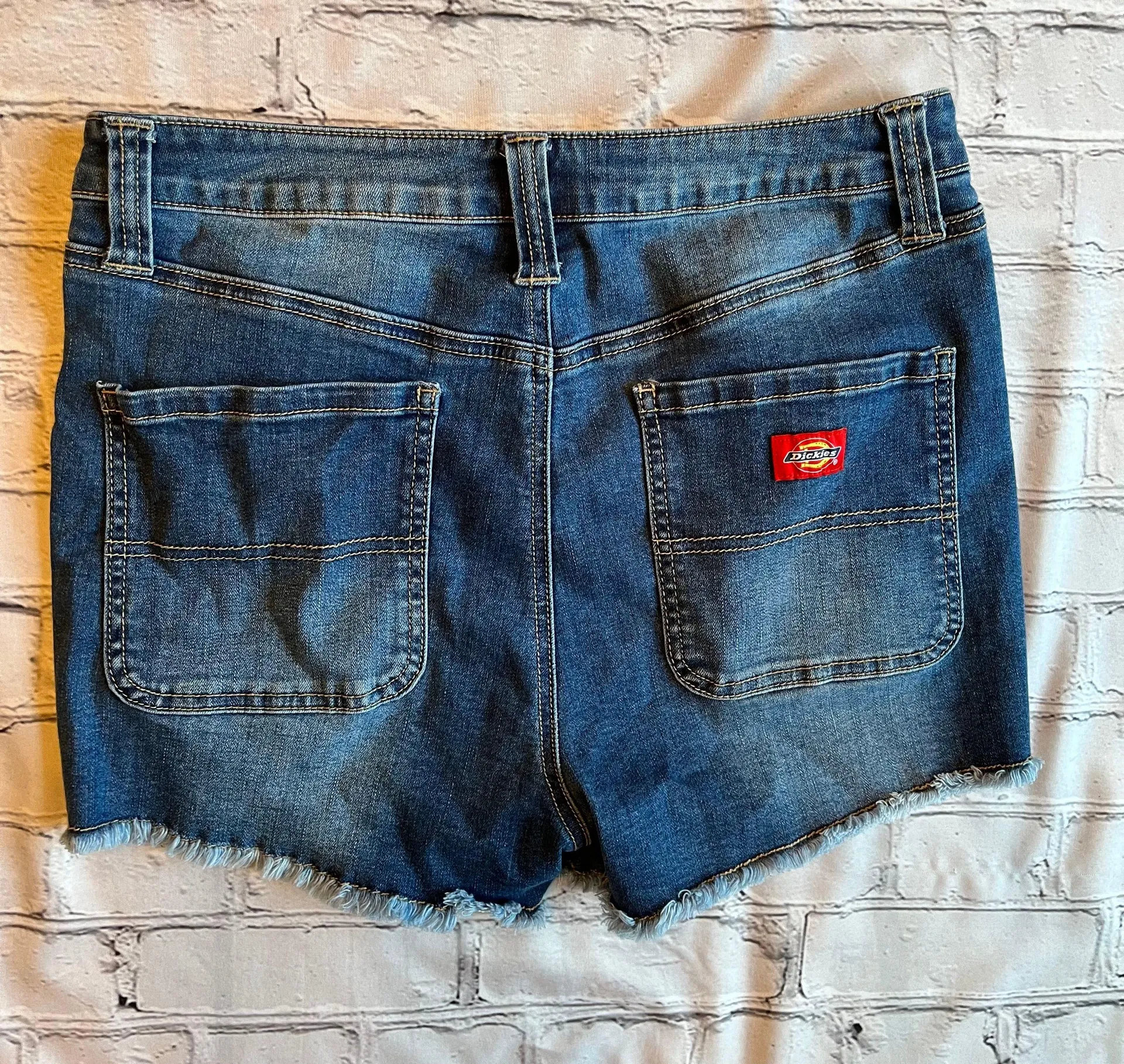 11/31 Womens Denim Cut Offs Jean Shorts - Image 4