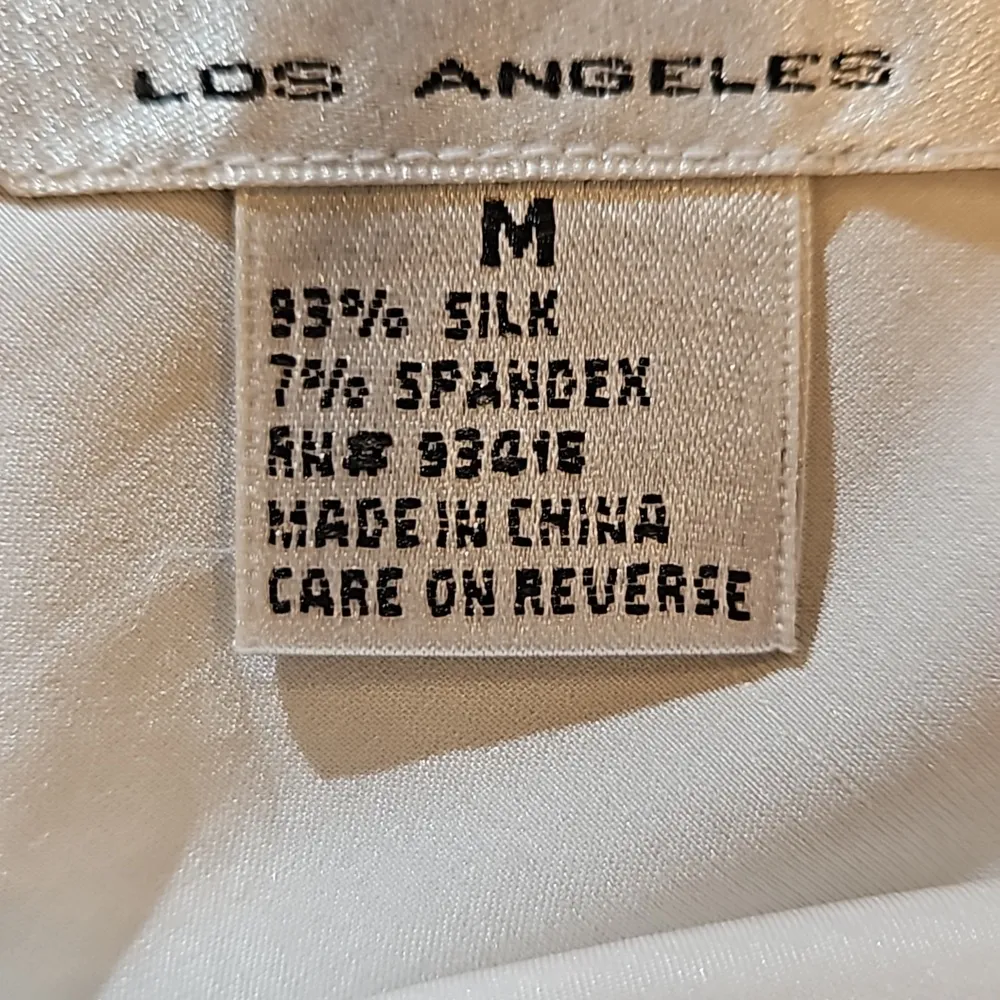 💕TRINA TURK💕 Liz Silk Blend Mini Slip Dress ~ White Medium M NWT - Image 7