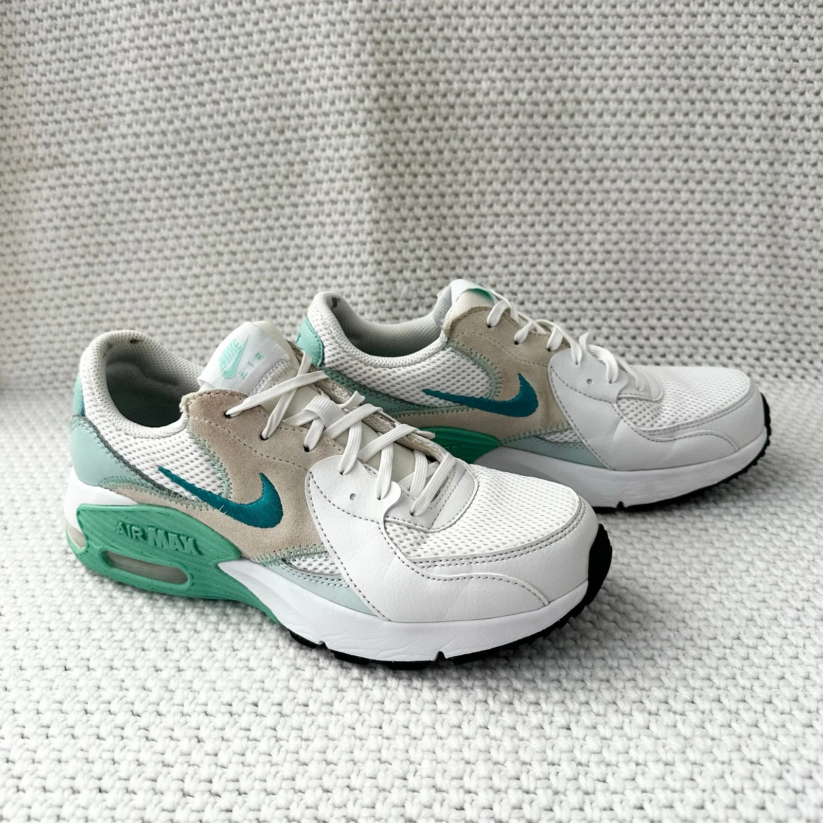 Nike Air Max Excee Sneakers Teal Nebula Jade Ice Women Sz 8 CD5432-127 - Image 2