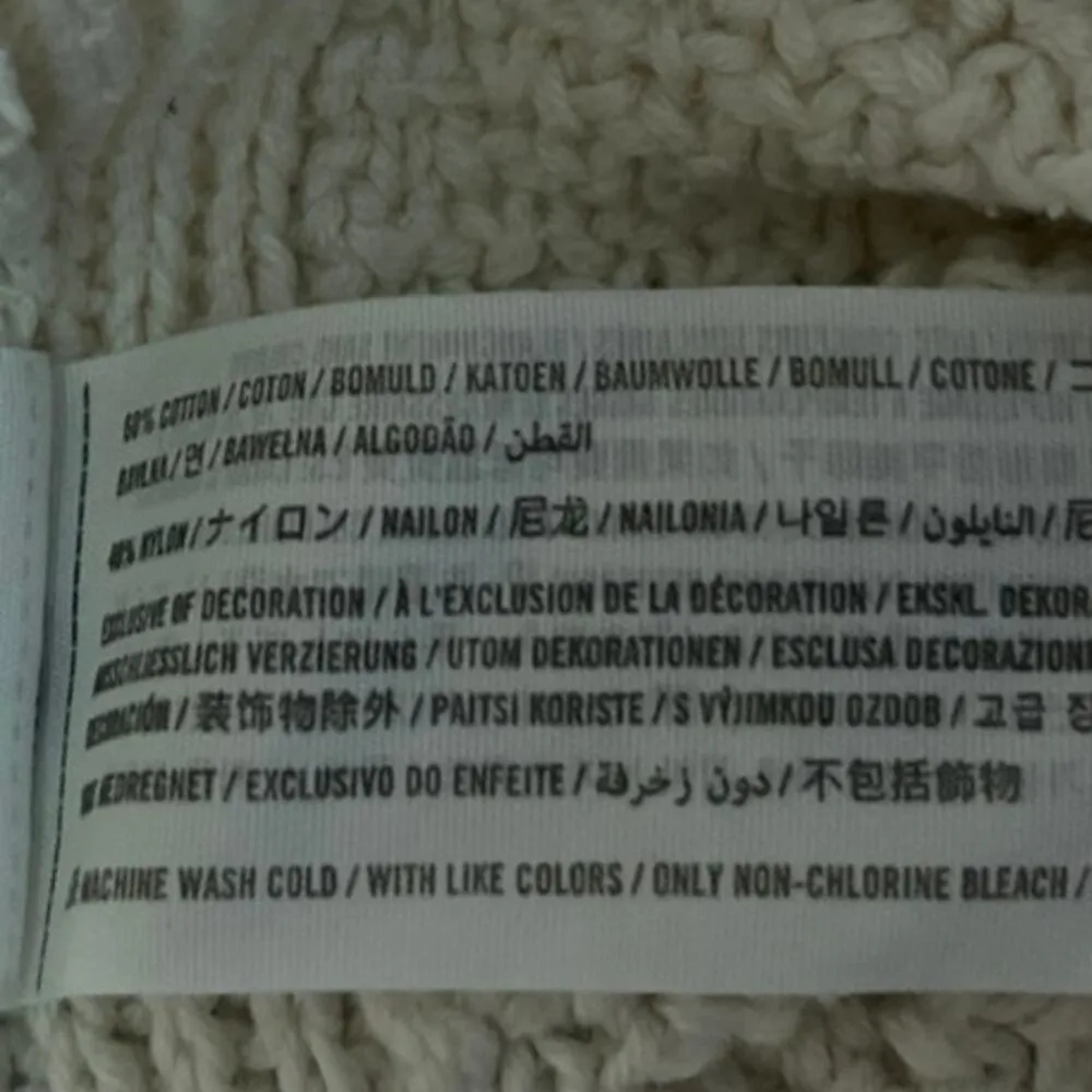 Abercrombie & Fitch Women's Cream Knit Long Sleeve Mock Neck Sweater Top Size S - Image 4