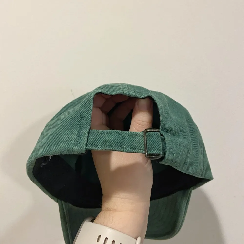 Love your melon green denim baseball hat - Image 2
