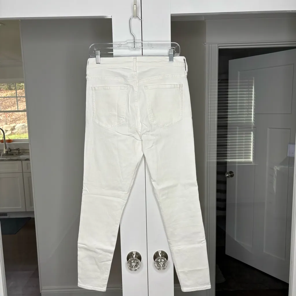 J.Crew NWT  9" Toothpick Jean White Wash - Image 3