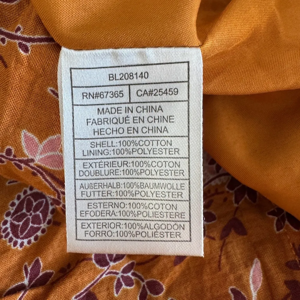 Steve Madden BB Dakota Sunny Disposition mini dress size M boho prairie floral - Image 12