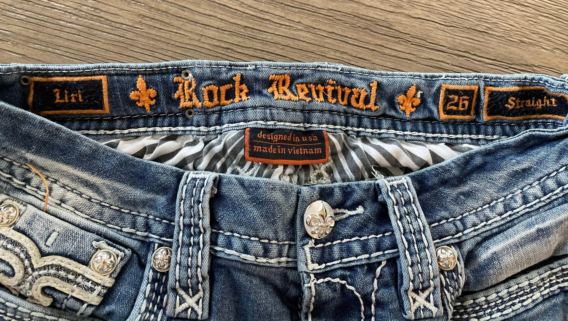 Rock Revival Straight Jean - Image 2