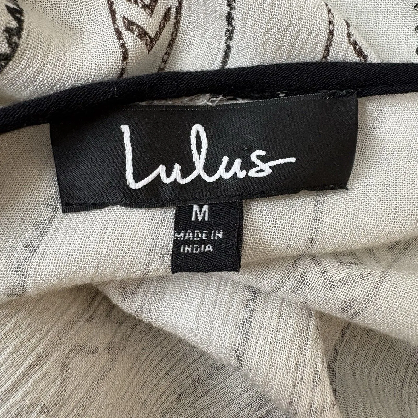 Lulus  Sheer White Lightweight Duster Cardigan Open Front Long Maxi Size Medium - Image 5