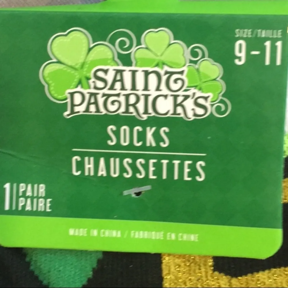 Saint Patrick’s Day Socks, Free with $30 Purchase - Image 3