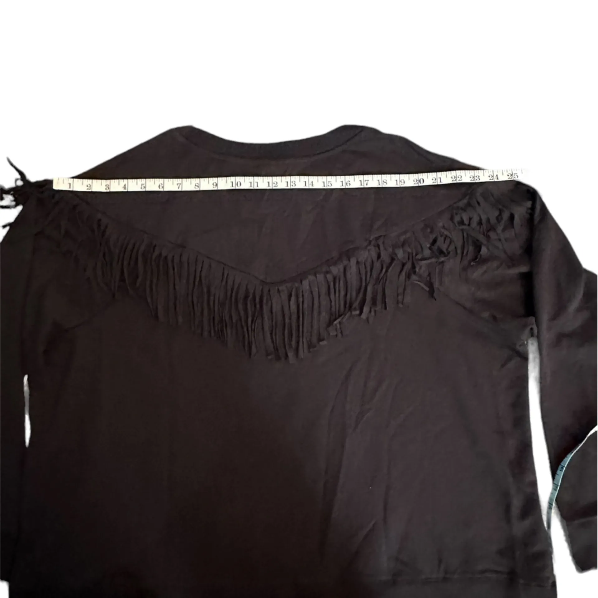 a.n.a. black fringe sweater - Image 8