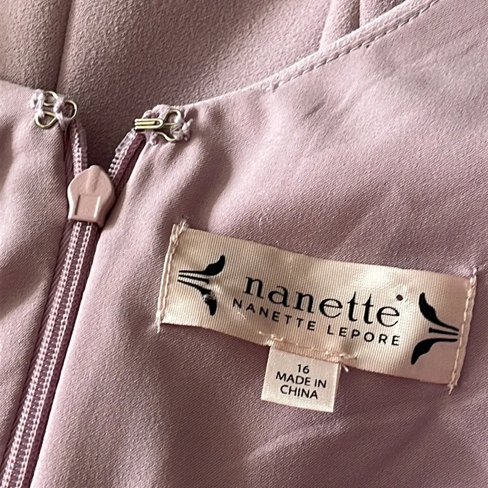 NWT NANETTE LEPORE Lavender Paradise Blooms Dress - Image 10