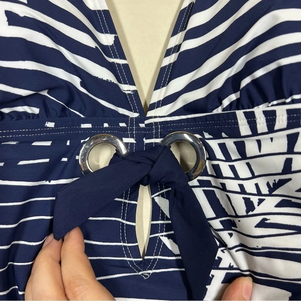 NWOT Amoressa Fortuny by Miraclesuit Size US 8 Blue - Image 7