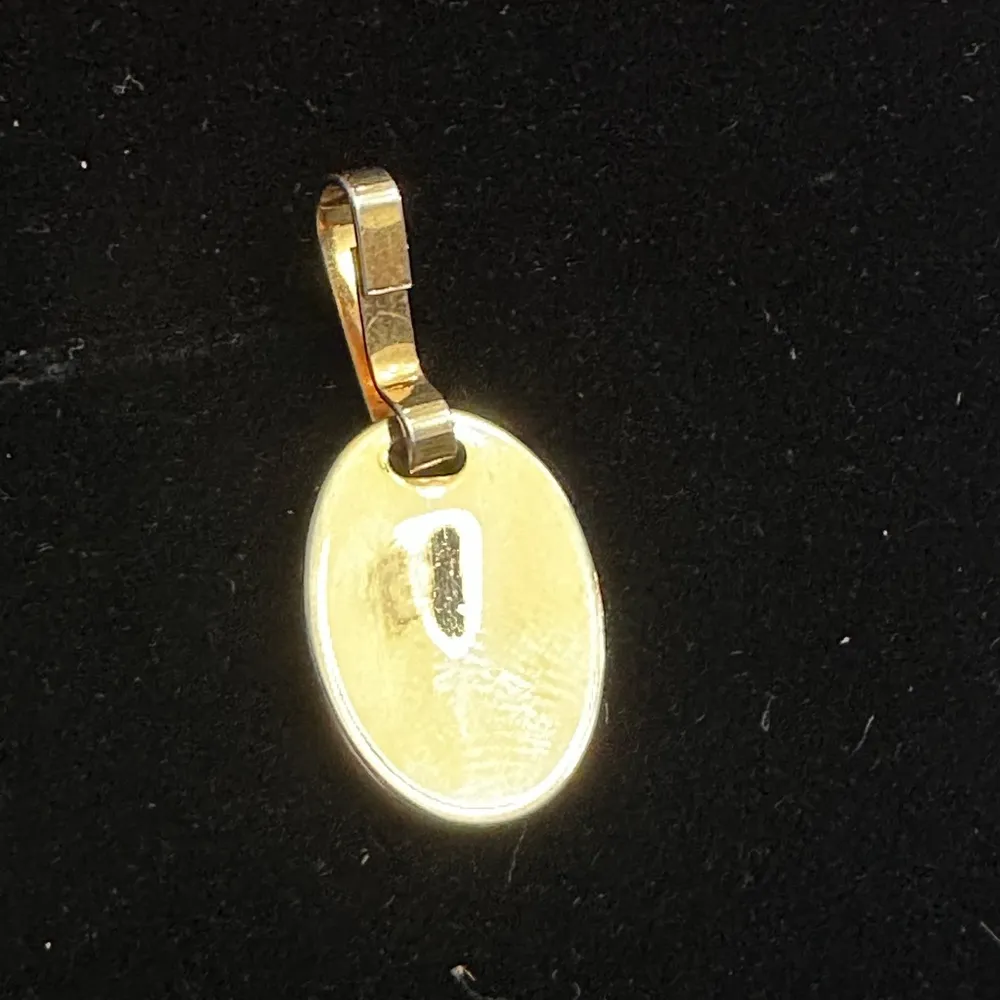 Dior Gold Pendant 18kGP Necklace Lobster Clasp - Image 3