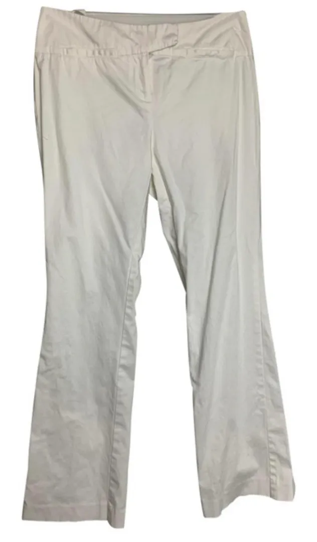 $32 INC 4 white slim capris pants - Image 2
