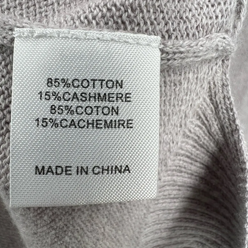 Brochu Walker Cardigan Sweater Gray Grandpa Cotton Cashmere Luxe Casual S - Image 5