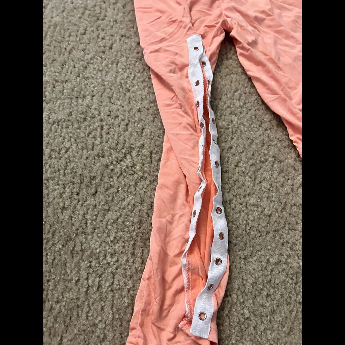 Woman size large shorts cute Orange - Image 2