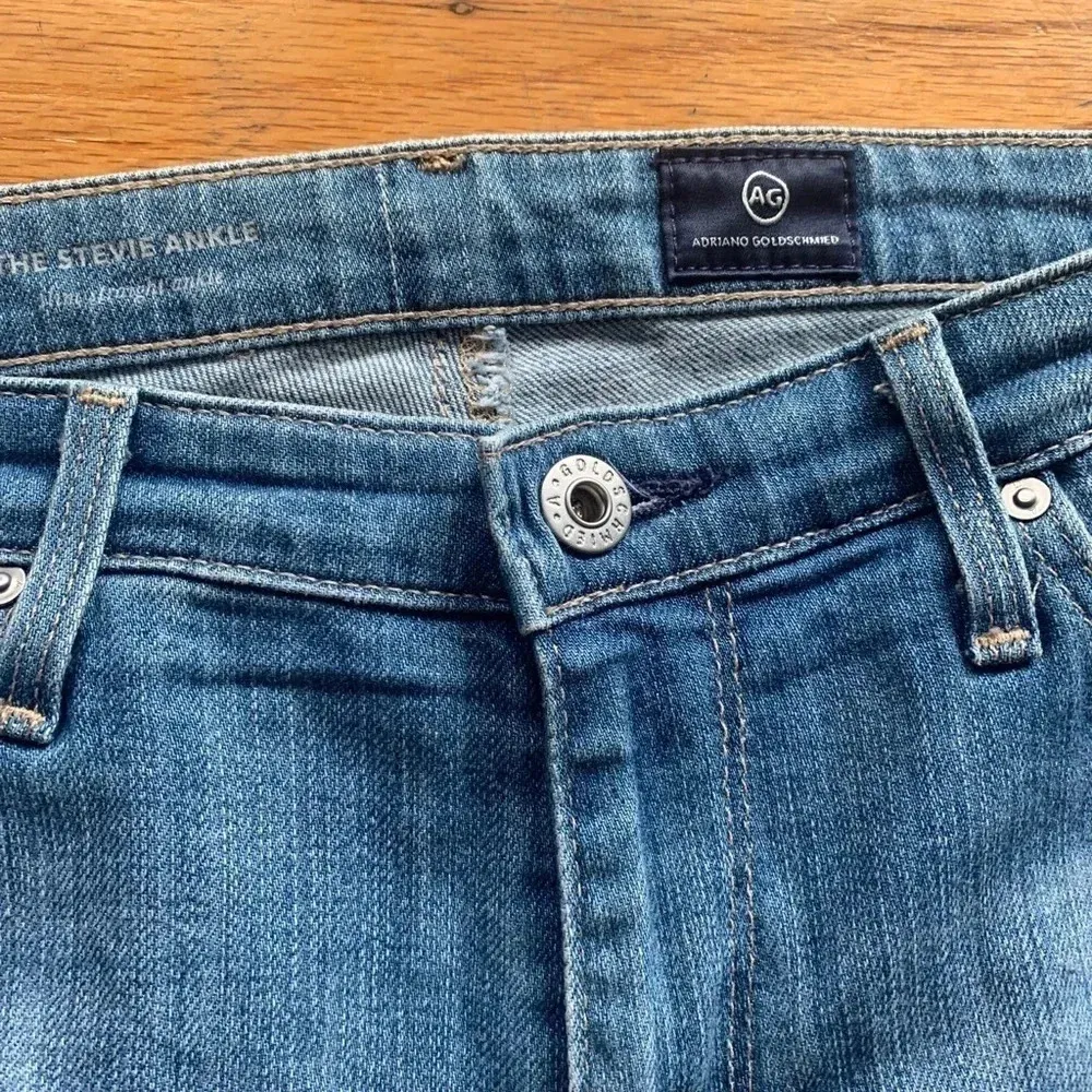 AG Adriano Goldschmied The Stevie Ankle Distressed Jeans Women’s‎ Size 28R - Image 3