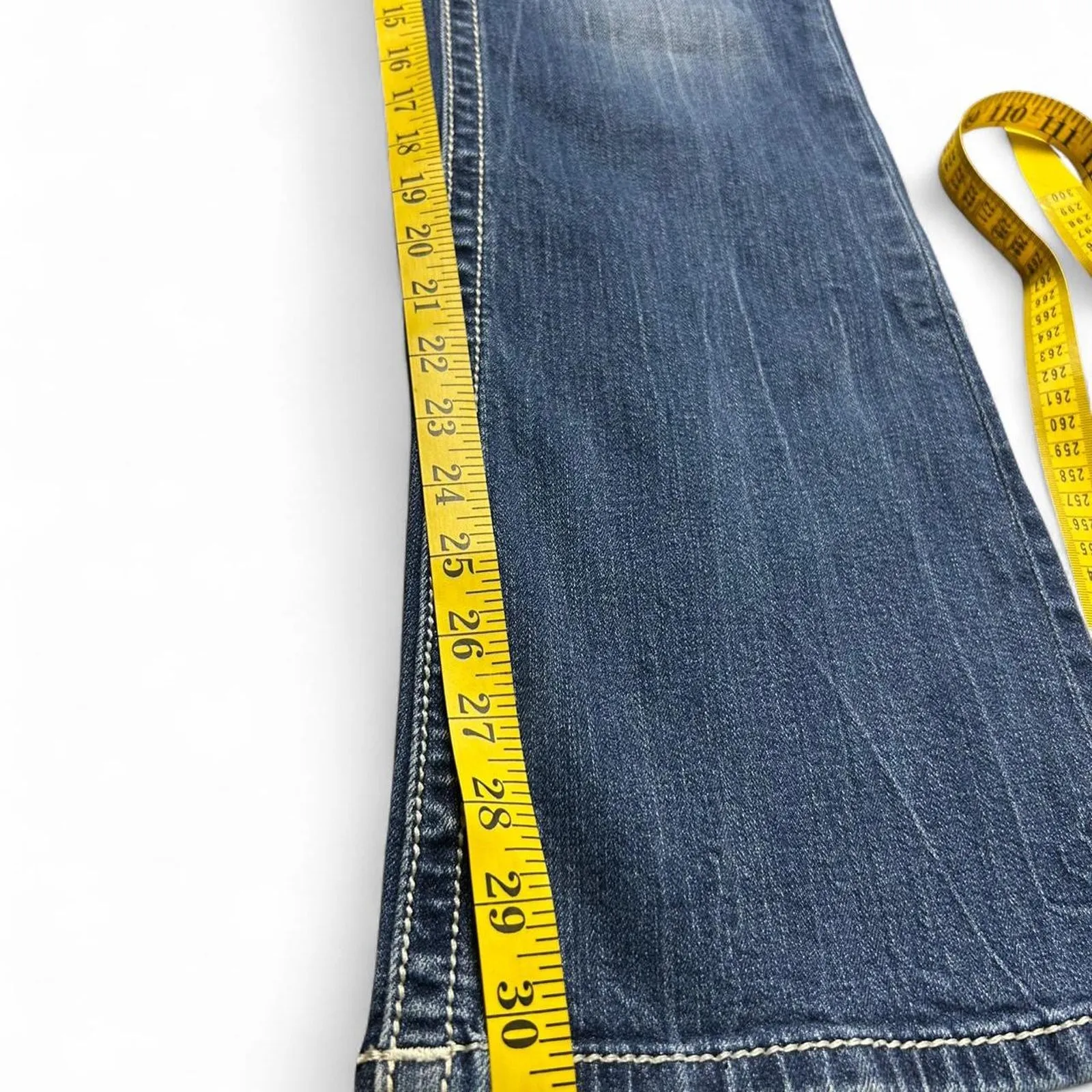 Miss me blue mid rise bootcut size 30x32 - Image 5