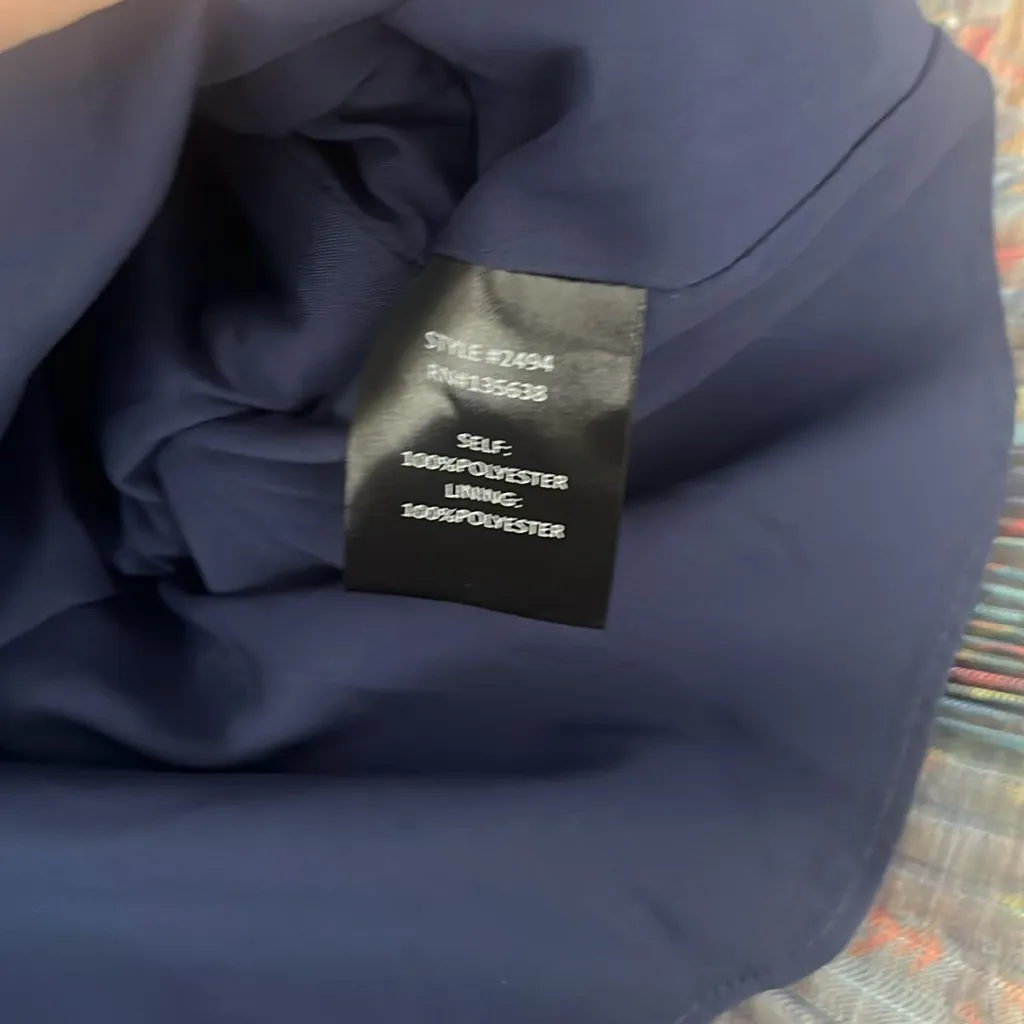 Hutch Lia One shoulder top peplum pleated multicolor size XS NWT - Image 10