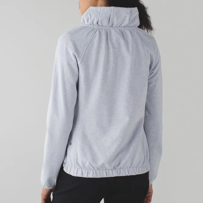 Lululemon 6 After All Pullover in Heathered Cool Breeze - Image 3