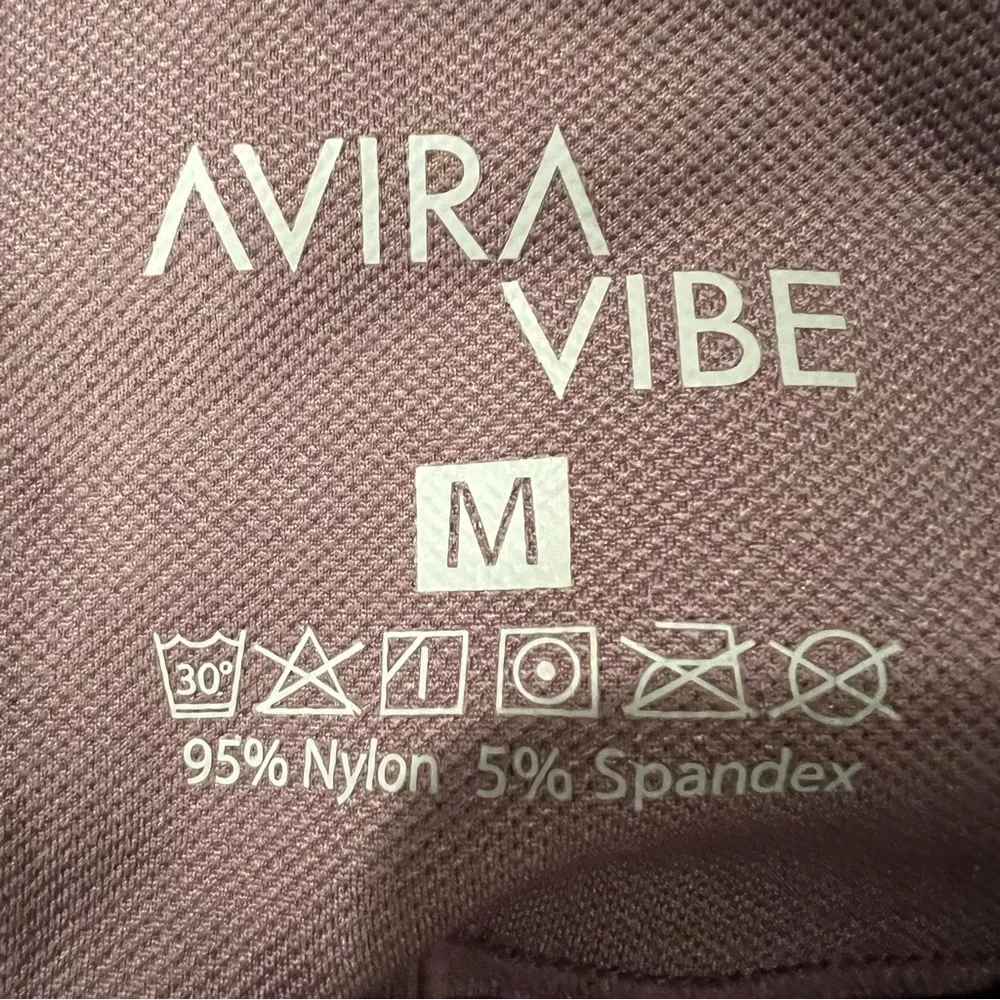 Avira Vibes Dusty Purple Mauve Leggings NWOT M Size M - Image 14