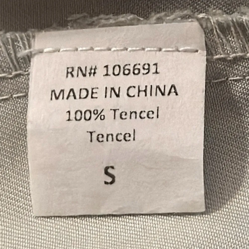 Young‎ Fabulous & Broke YFB Sage Green 100% Tencel Shirt Dress Womens S NWT Boho - Image 9