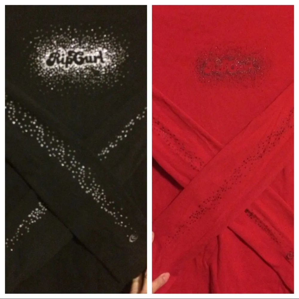 Rip Curl  glitter long sleeve tee Red Only - Image 11