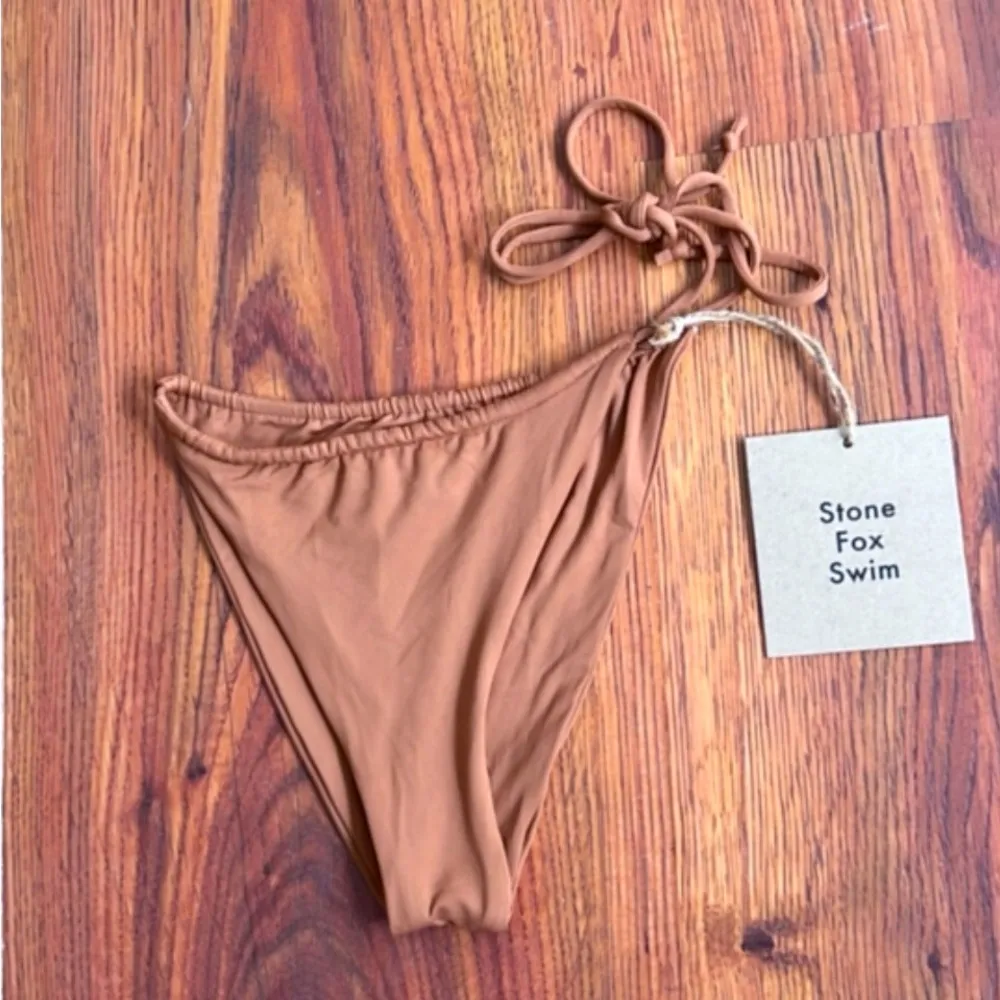 NWT stone fox swim bikini bottom - Image 2