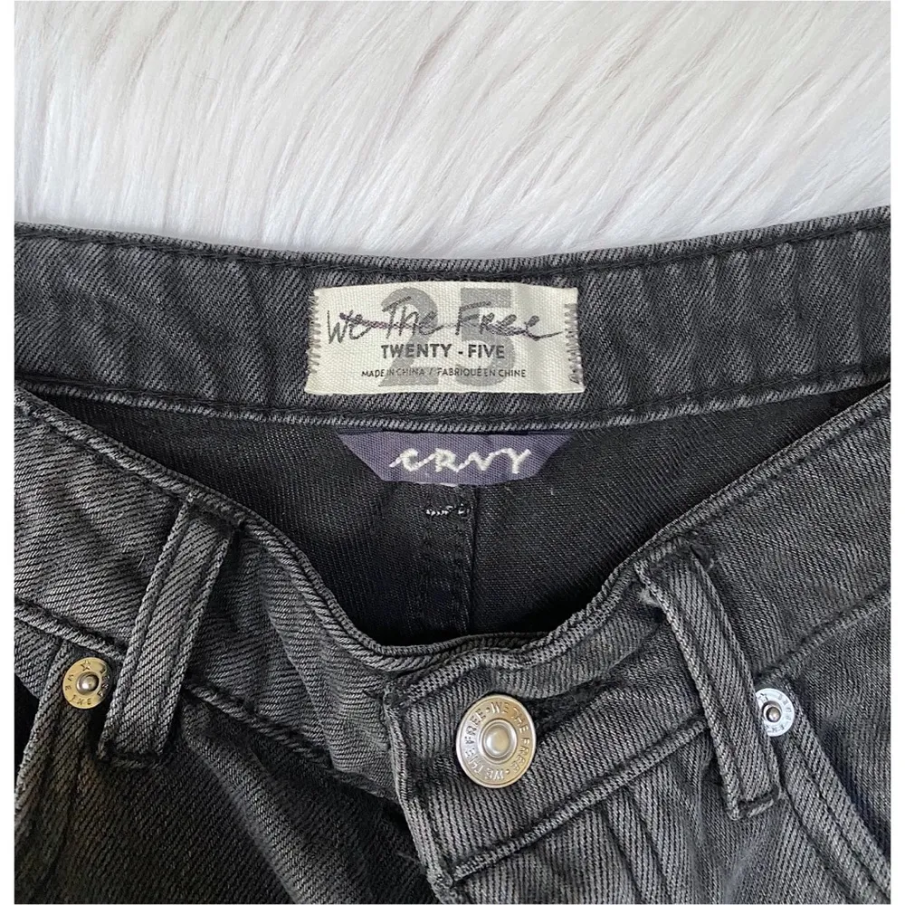 NWOT We The Free Gray Distressed Denim Shorts - Image 5