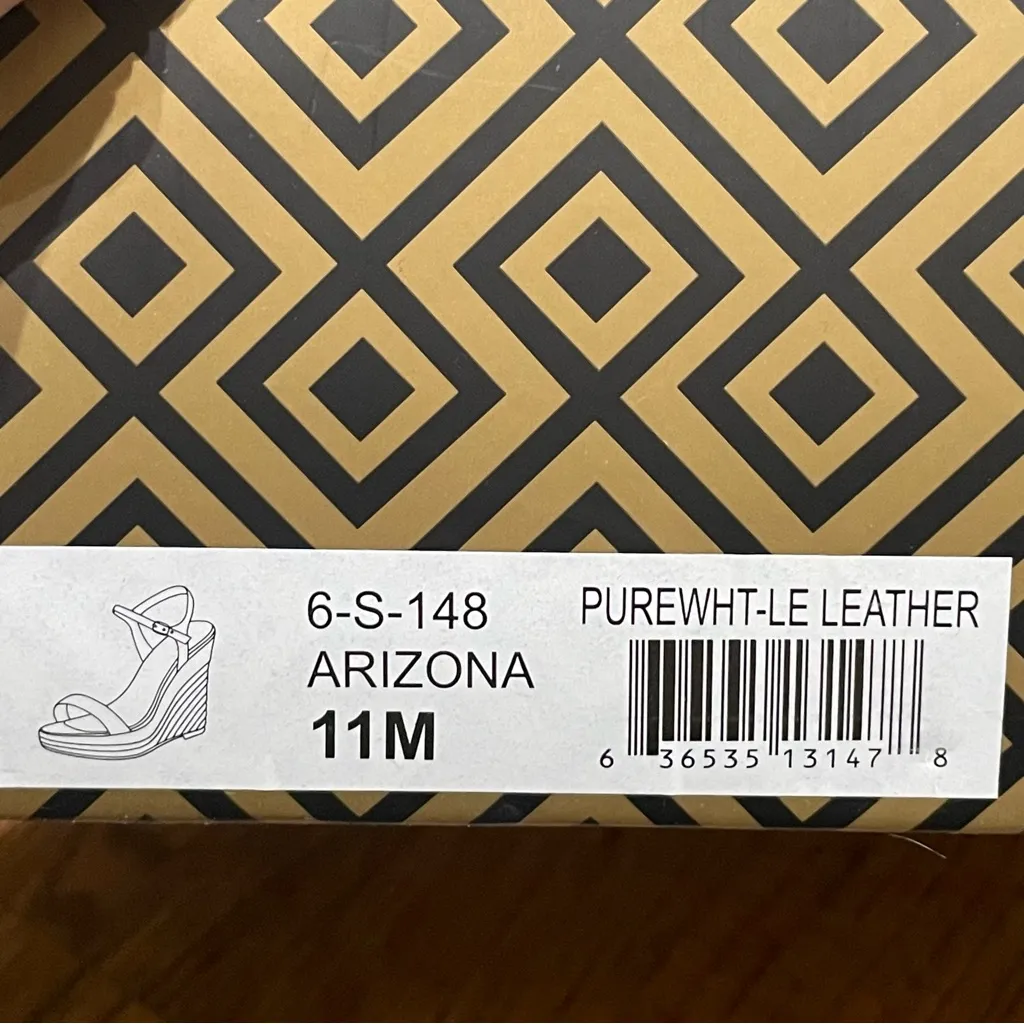 Charles by Charles David Arizona' Espadrille Wedge Sandals Women’s Size 11 - Image 8