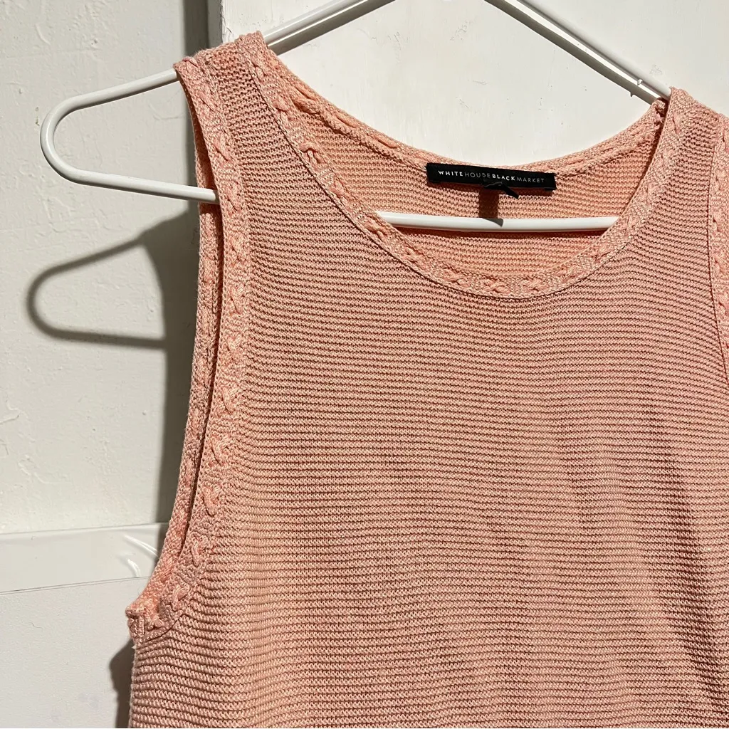 White House Black Market sweater tank tops  Size M
: Box A: - Image 4
