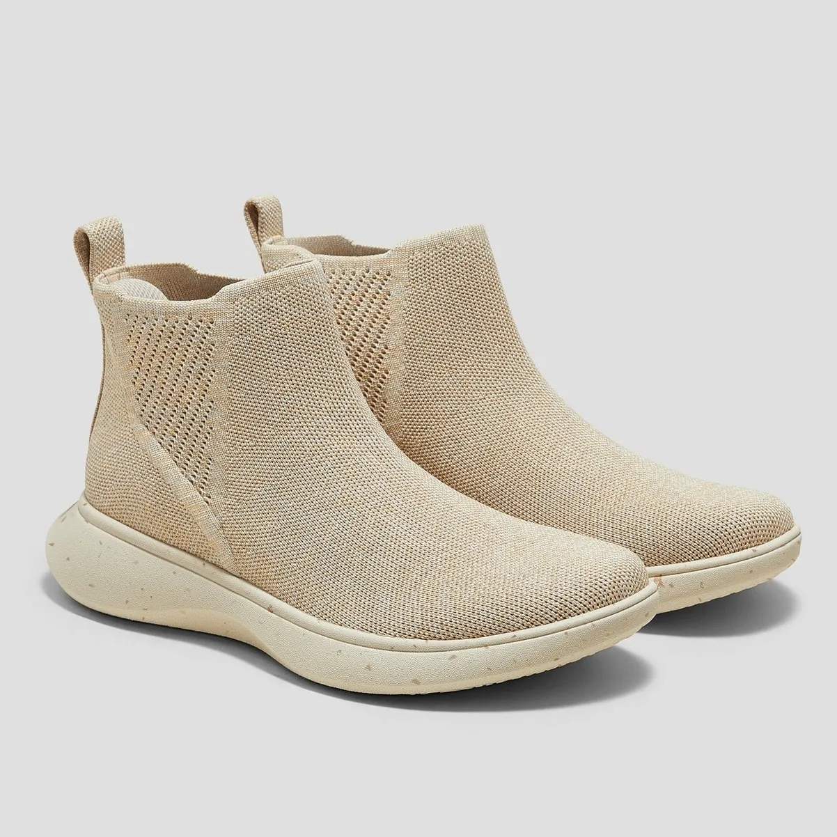 Vivaia Delilah Urban Lightweight Slip On Comfort Water RPT Sneaker Boot Sand 9.5 - Image 4