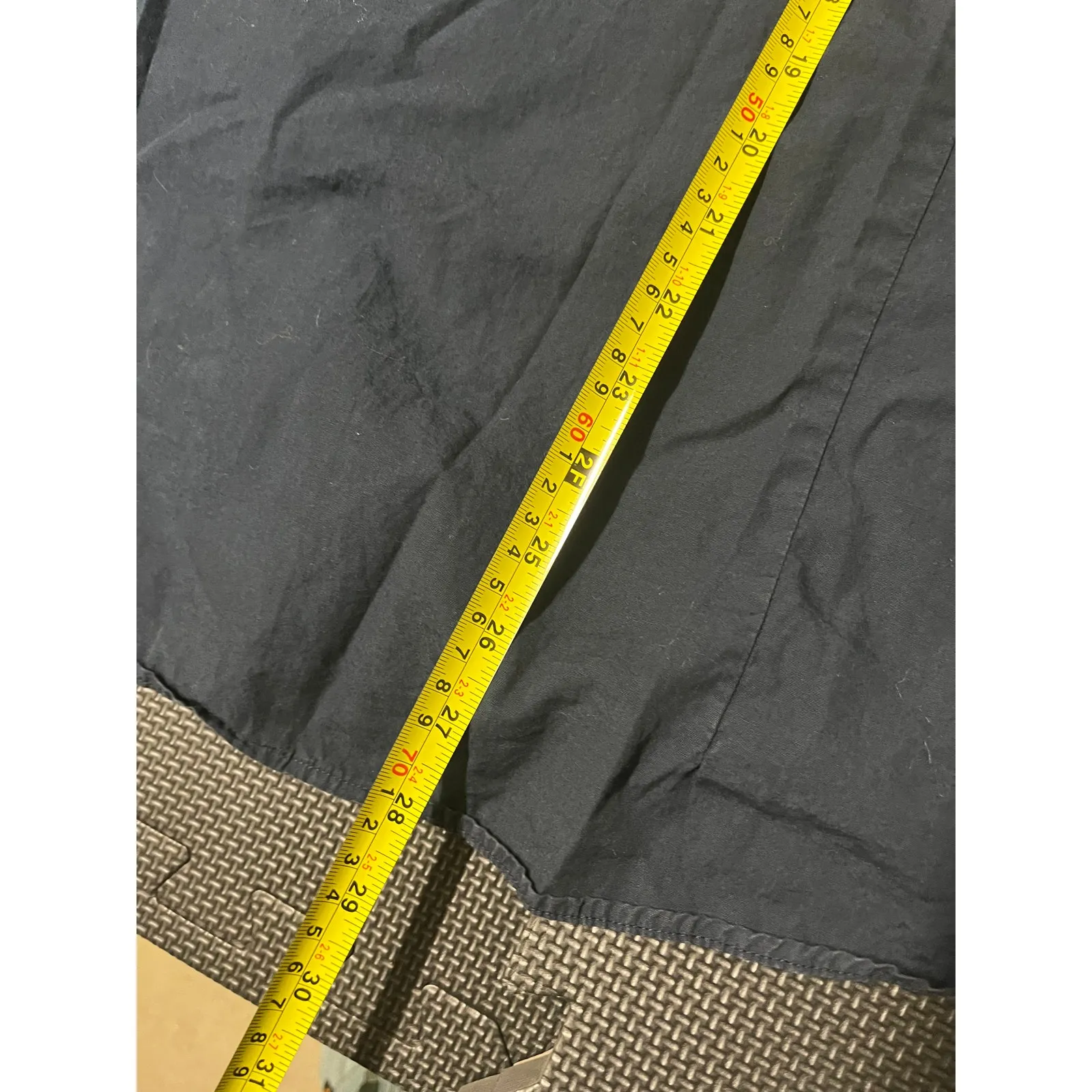 Vintage Versace Jeans Couture Women's‎ Button Down Cotton Navy Blue Shirt XXXL - Image 9