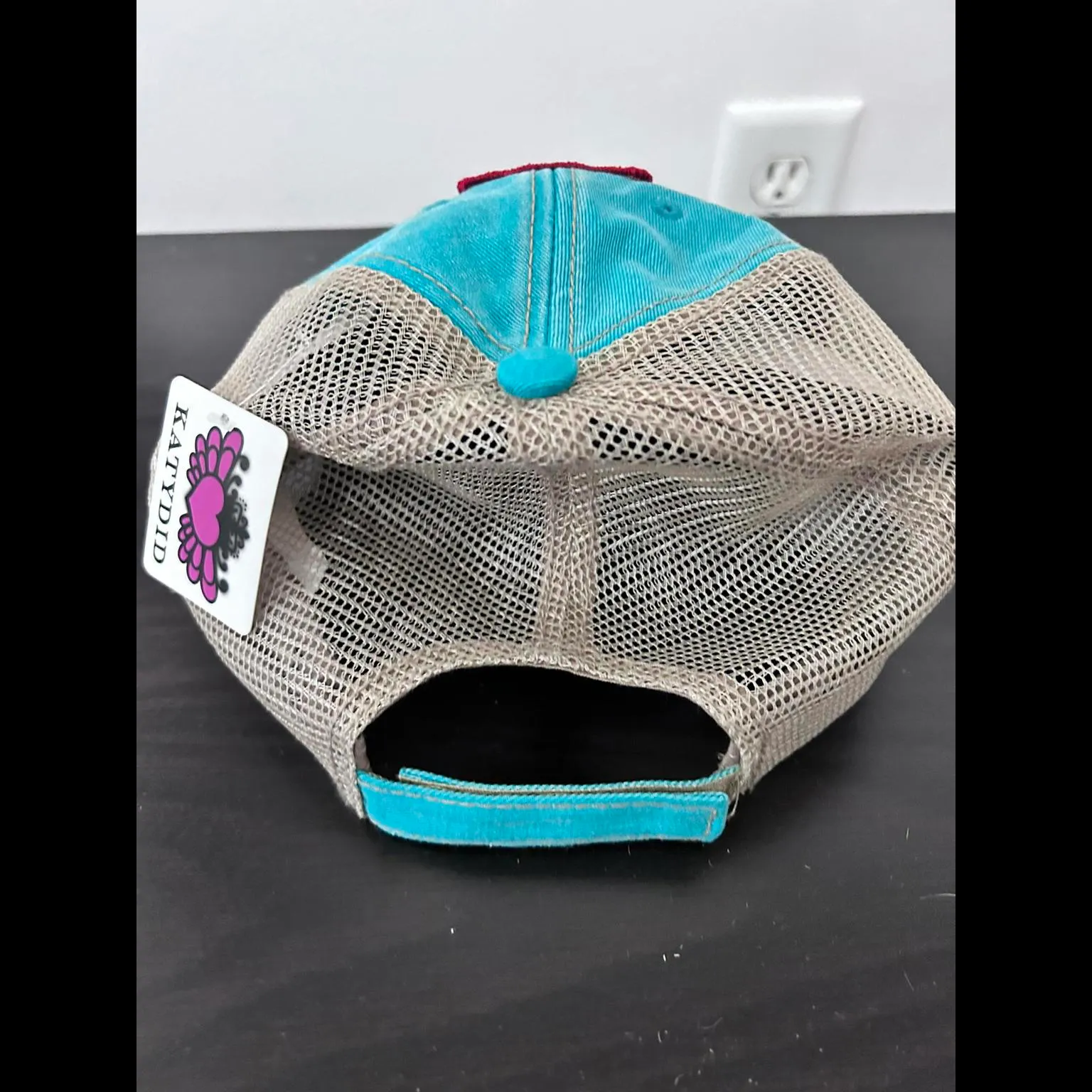 NWT OH Hey Vacay trucker Hat Women's‎ Blue - Image 3