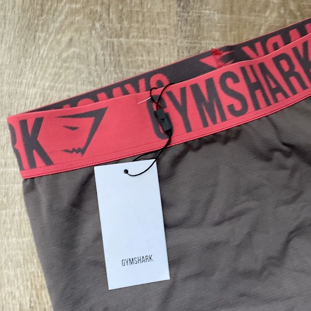 Gymshark NWT Y2K OG Fit Cropped Leggings Womens Medium Slate Lavender Rose Gym - Image 3