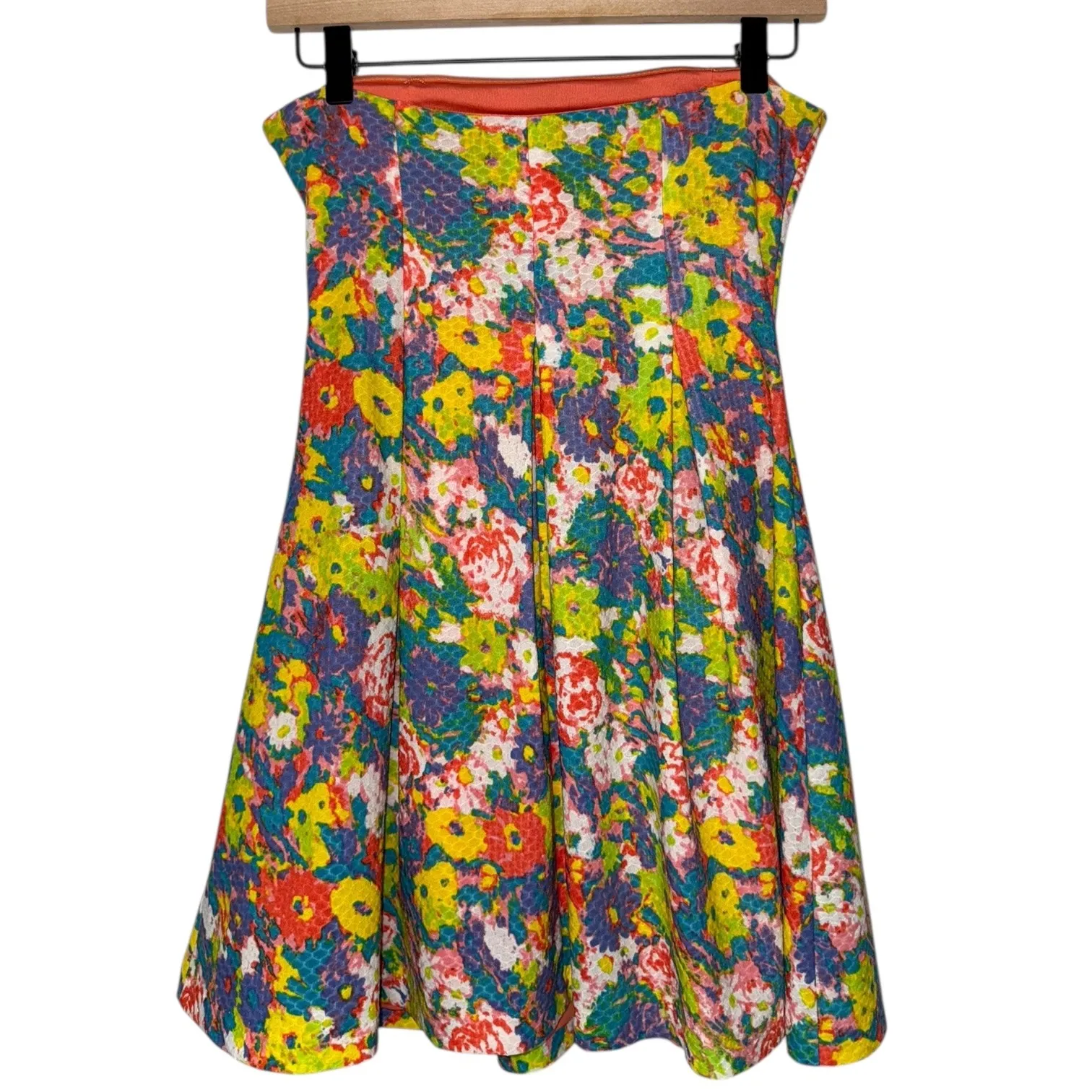 Garden Fairy Floral Babydoll Flowy‎ Strapless Mini Dress Sweetheart Neckline - Image 6