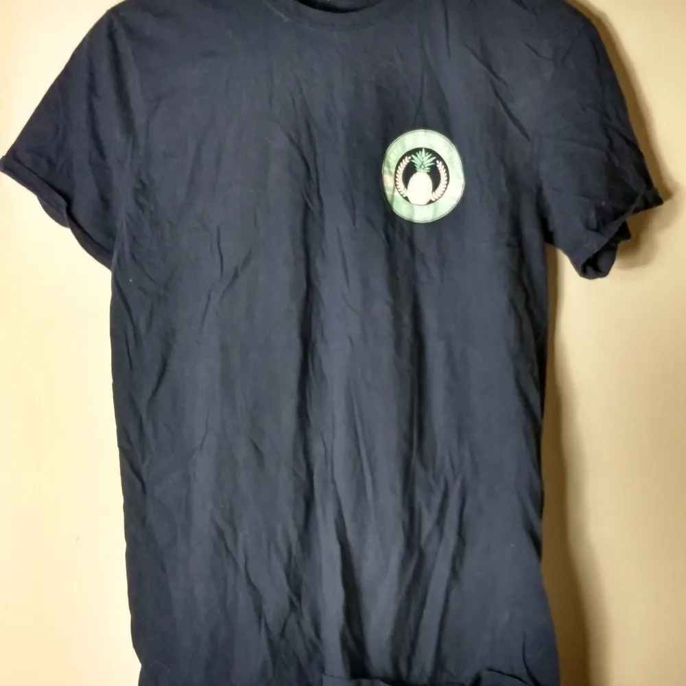 Love & Pineapples M Navy Home Dog Top Pink Size M - Image 2