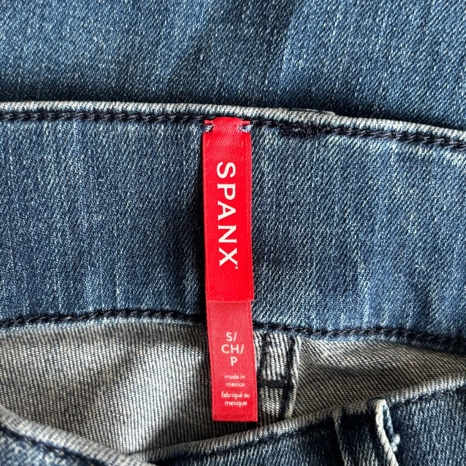 Spanx Vintage Indigo Kick Flare Pants Sz S - Image 6