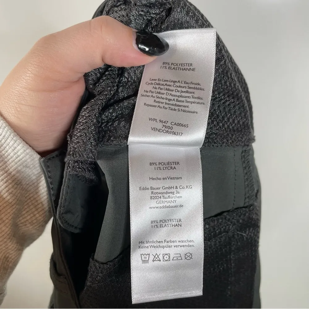 Eddie Bauer Womens Gray Adjustable Length Pants Size 10 - Image 8